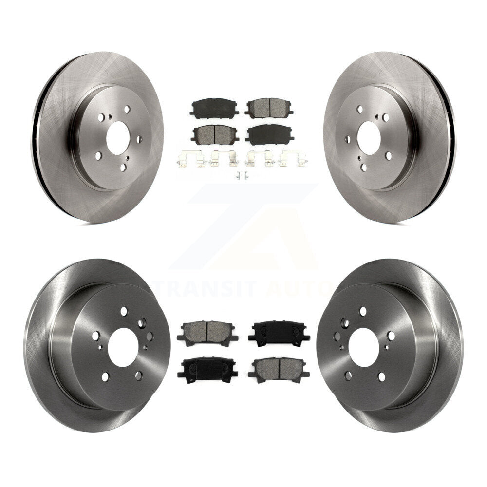 Disc Rotors and Semi-Metallic Brake Pads Kit-K8S-101259 - Kit.bestparts.ca