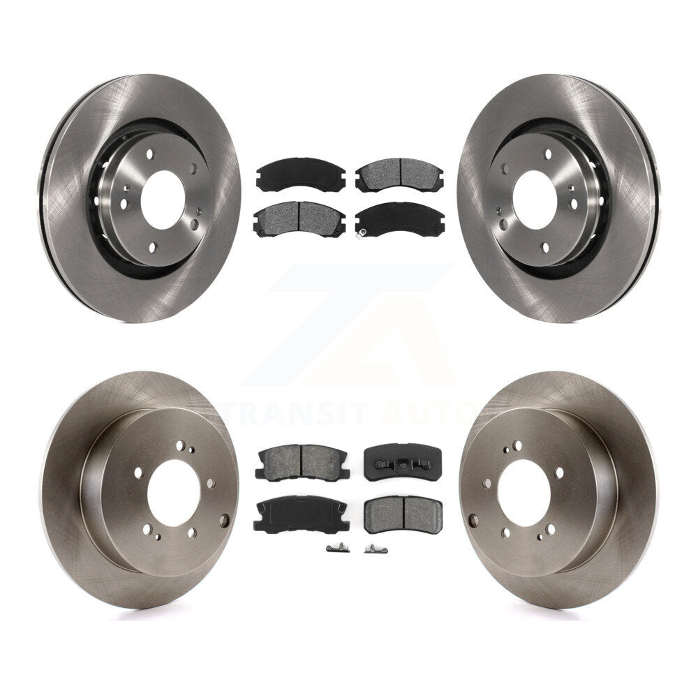 Disc Rotors and Semi-Metallic Brake Pads Kit-K8S-101261 - Kit.bestparts.ca