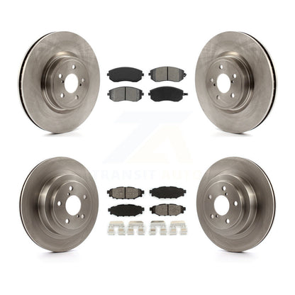 Disc Rotors and Semi-Metallic Brake Pads Kit-K8S-101266 - Kit.bestparts.ca