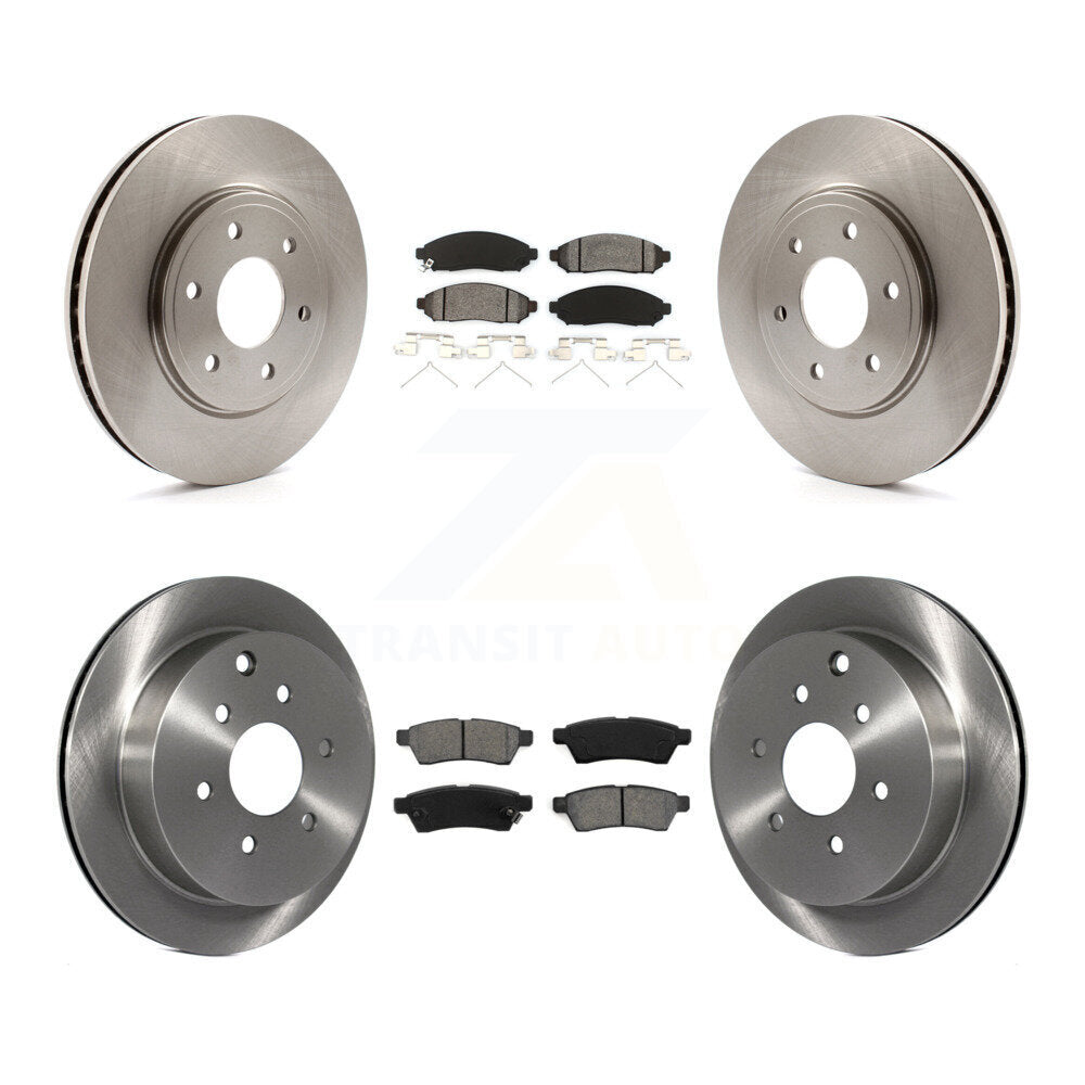 Disc Rotors and Semi-Metallic Brake Pads Kit-K8S-101267 - Kit.bestparts.ca