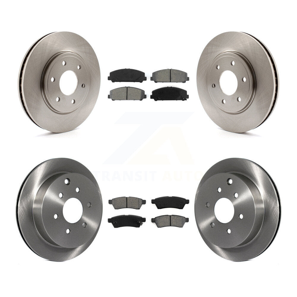 Disc Rotors and Semi-Metallic Brake Pads Kit-K8S-101268 - Kit.bestparts.ca Kit.bestparts.ca