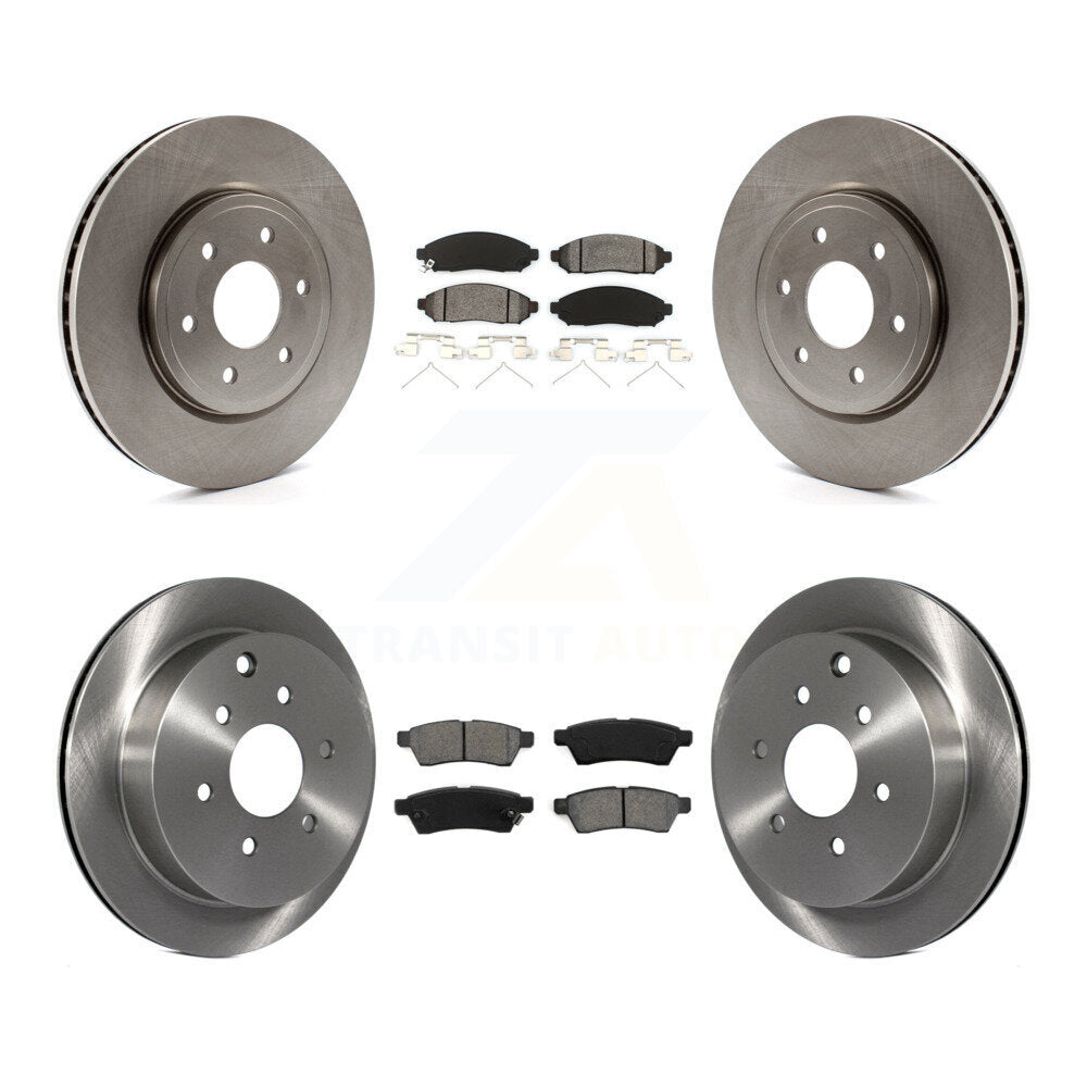 Disc Rotors and Semi-Metallic Brake Pads Kit-K8S-101269 - Kit.bestparts.ca