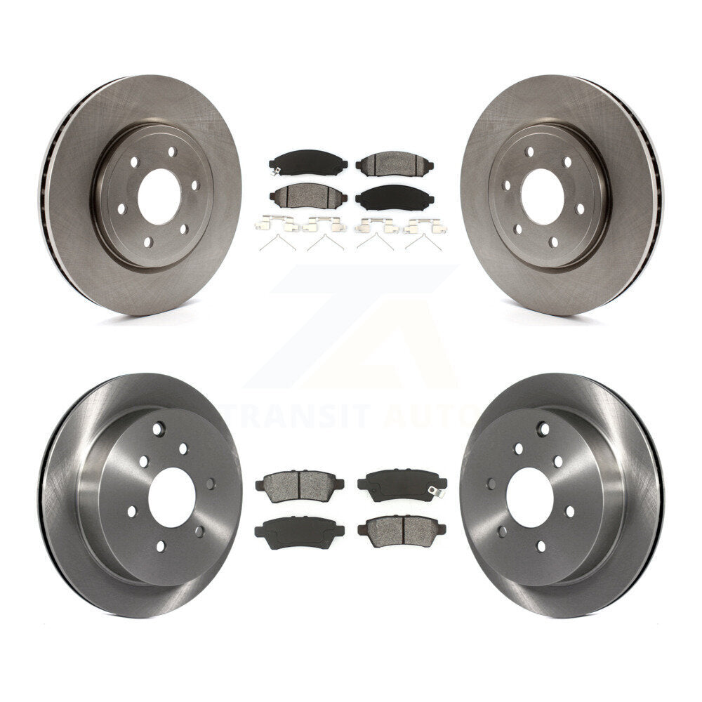 Disc Rotors and Semi-Metallic Brake Pads Kit-K8S-101270 - Kit.bestparts.ca