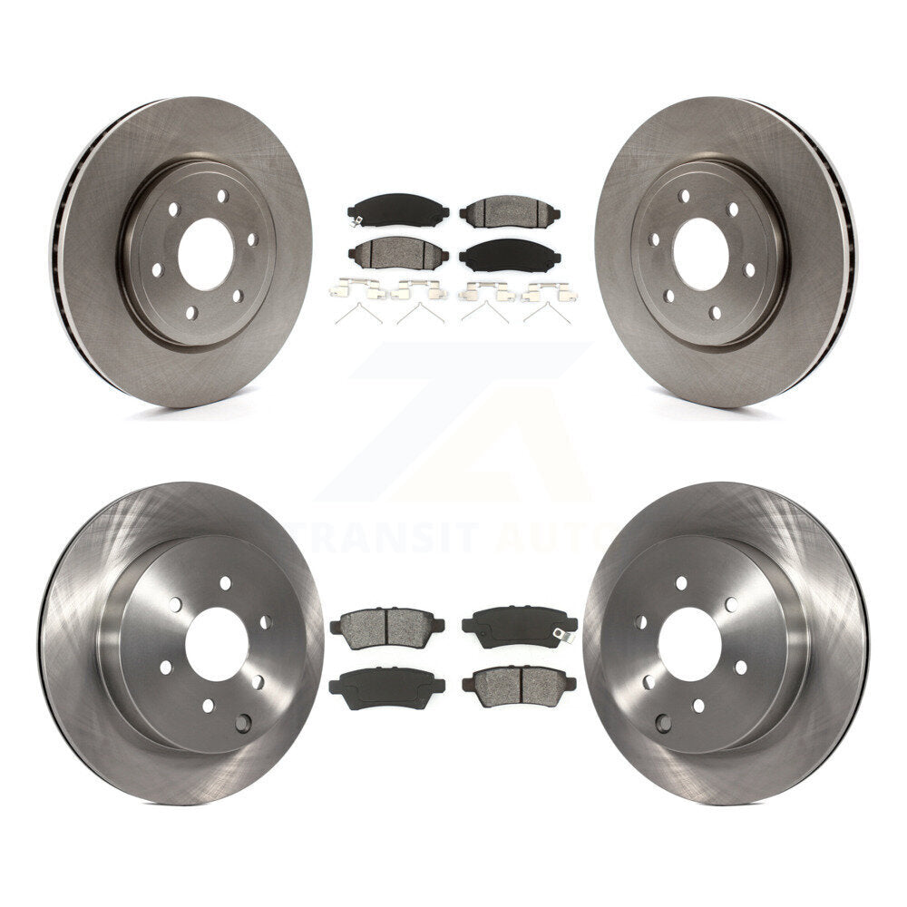 Disc Rotors and Semi-Metallic Brake Pads Kit-K8S-101271 - Kit.bestparts.ca Kit.bestparts.ca