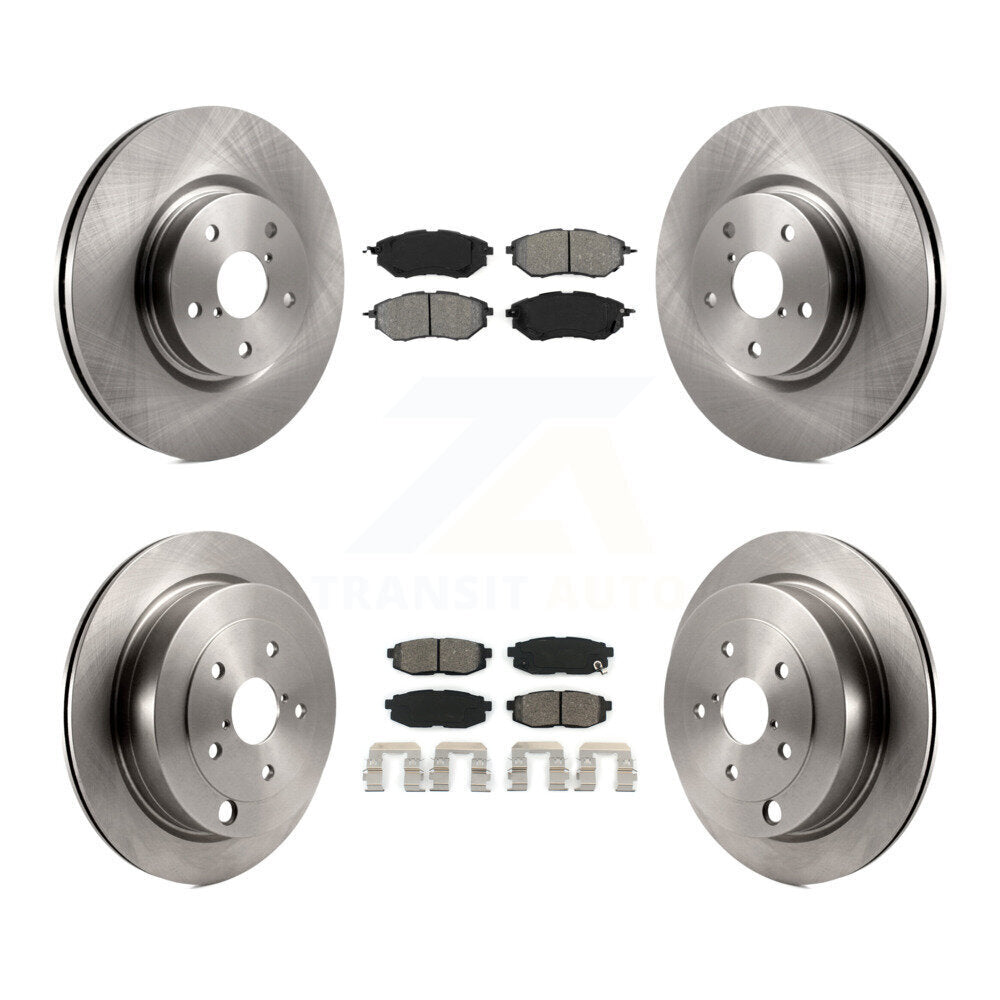 Disc Rotors and Semi-Metallic Brake Pads Kit-K8S-101273 - Kit.bestparts.ca Kit.bestparts.ca