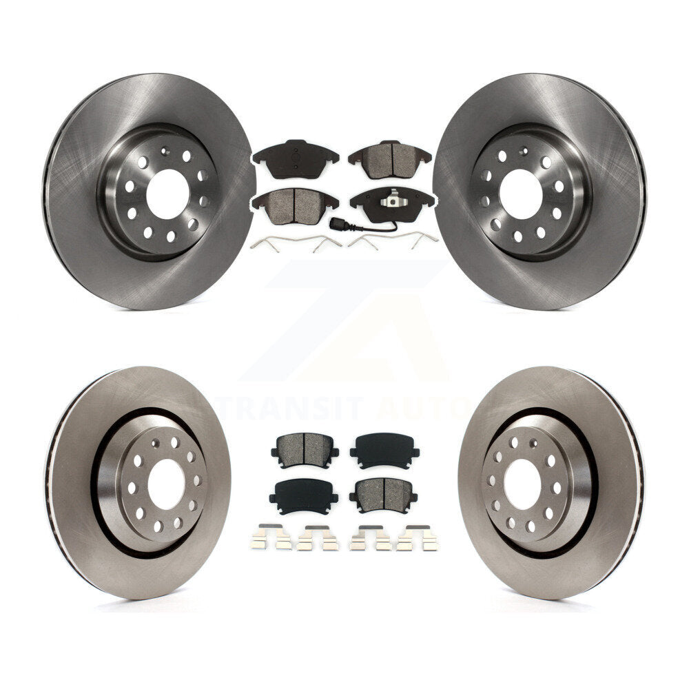 Disc Rotors and Semi-Metallic Brake Pads Kit-K8S-101275 - Kit.bestparts.ca
