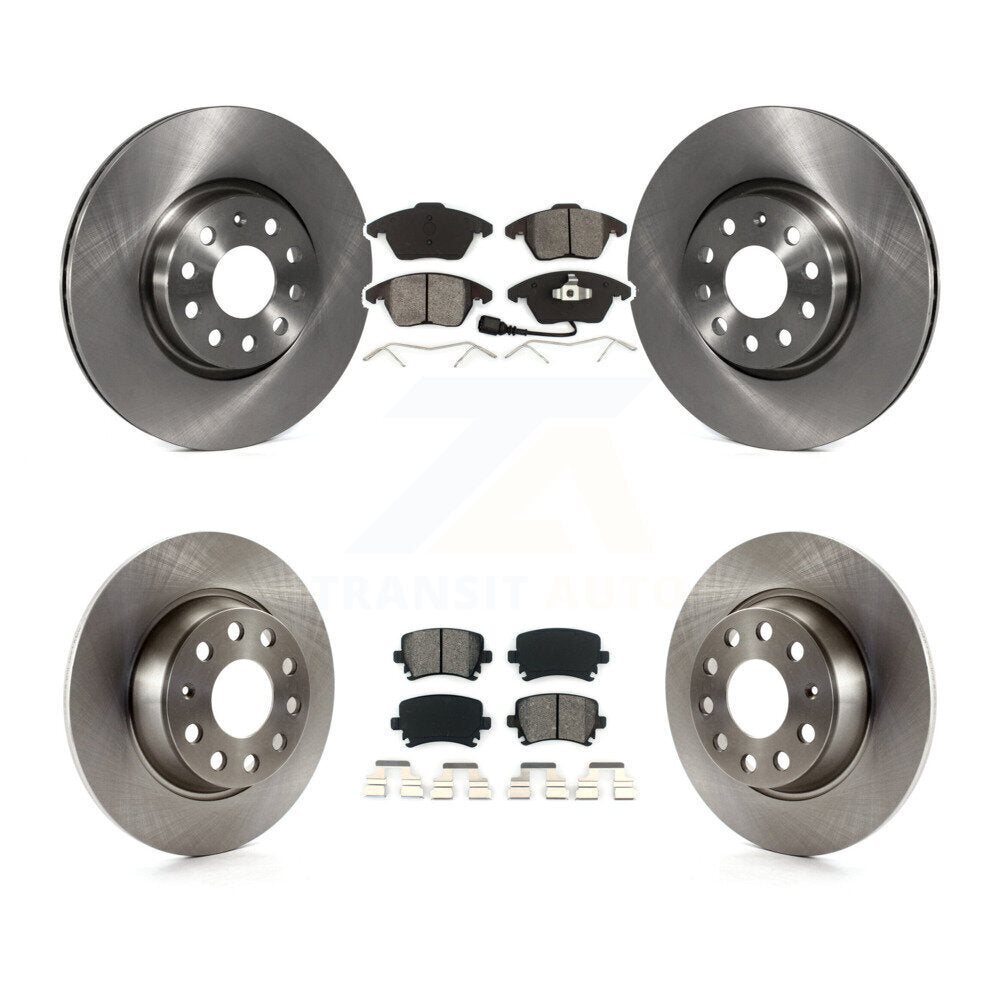 Disc Rotors and Semi-Metallic Brake Pads Kit-K8S-101276 - Kit.bestparts.ca