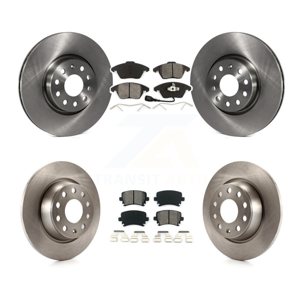 Disc Rotors and Semi-Metallic Brake Pads Kit-K8S-101277 - Kit.bestparts.ca