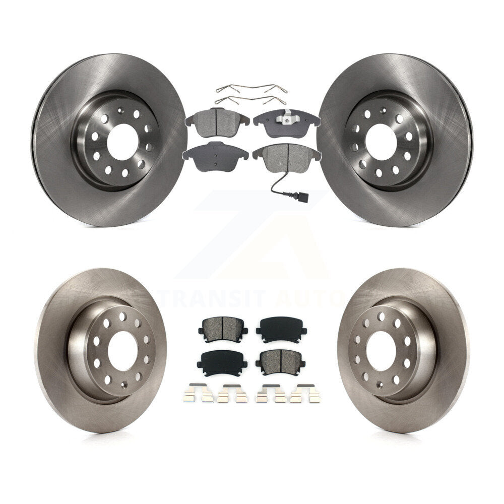 Disc Rotors and Semi-Metallic Brake Pads Kit-K8S-101281 - Kit.bestparts.ca Kit.bestparts.ca
