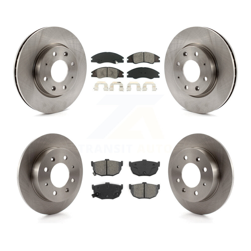 Disc Rotors and Semi-Metallic Brake Pads Kit-K8S-101283 - Kit.bestparts.ca
