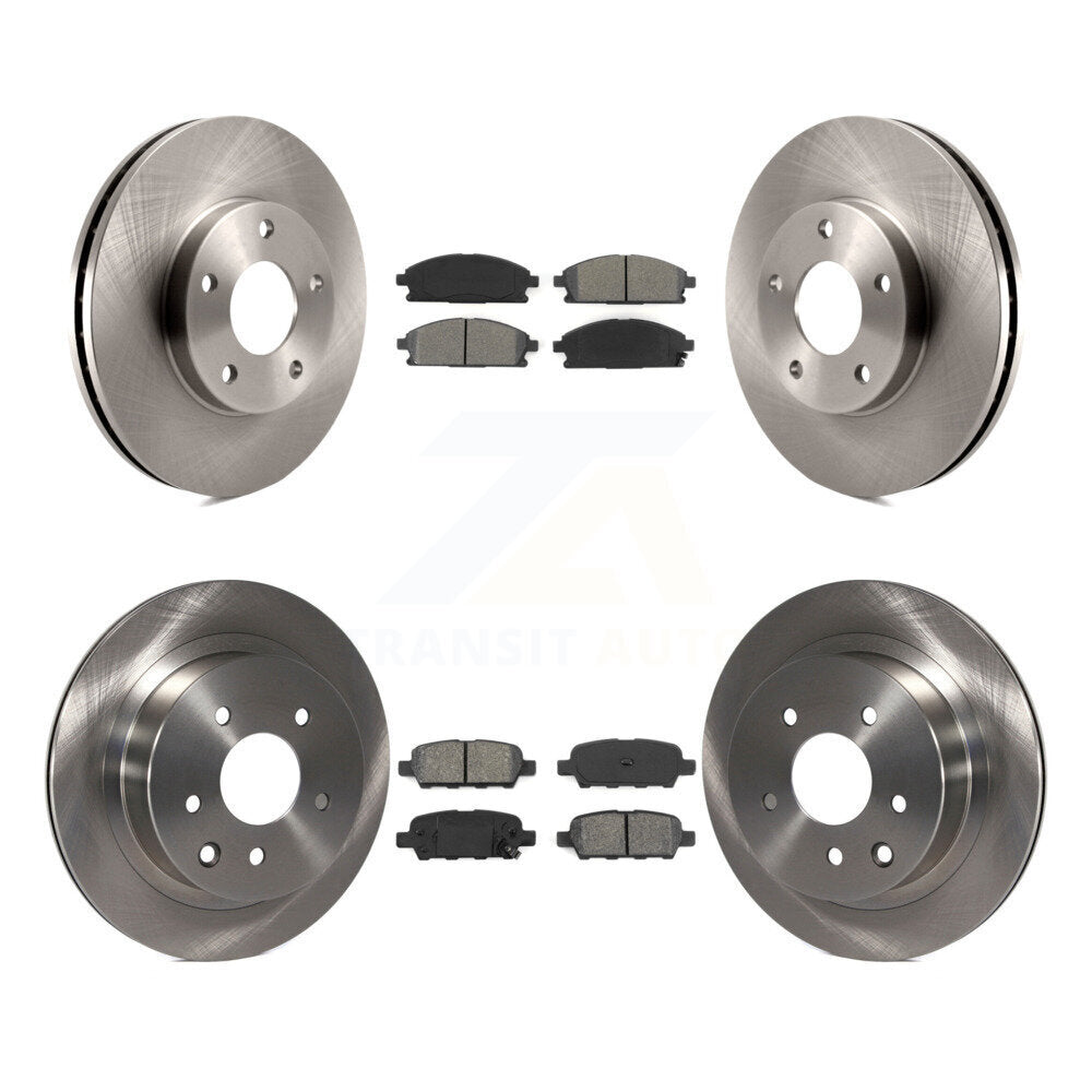 Disc Rotors and Semi-Metallic Brake Pads Kit-K8S-101284 - Kit.bestparts.ca Kit.bestparts.ca