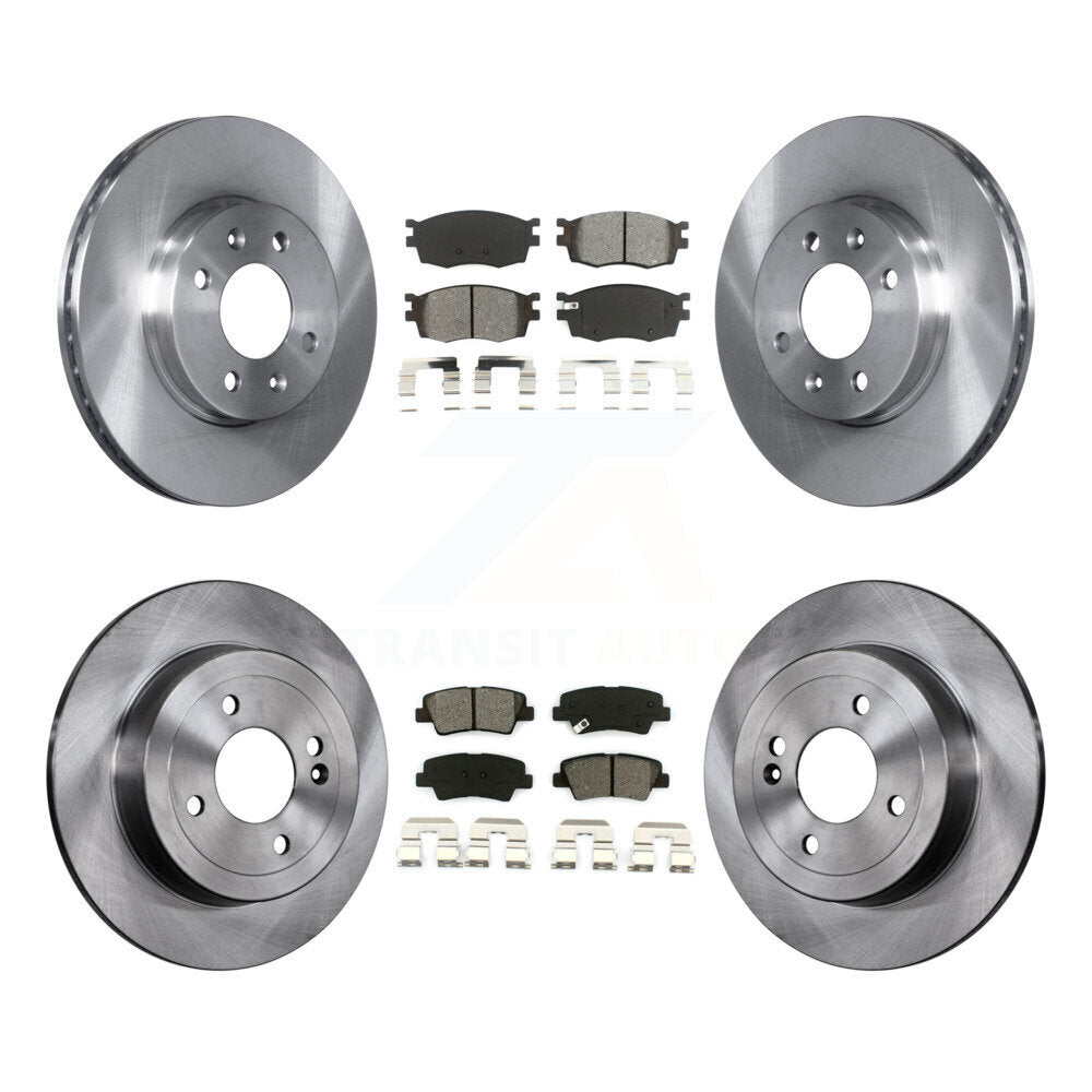 Disc Rotors and Semi-Metallic Brake Pads Kit-K8S-101295 - Kit.bestparts.ca