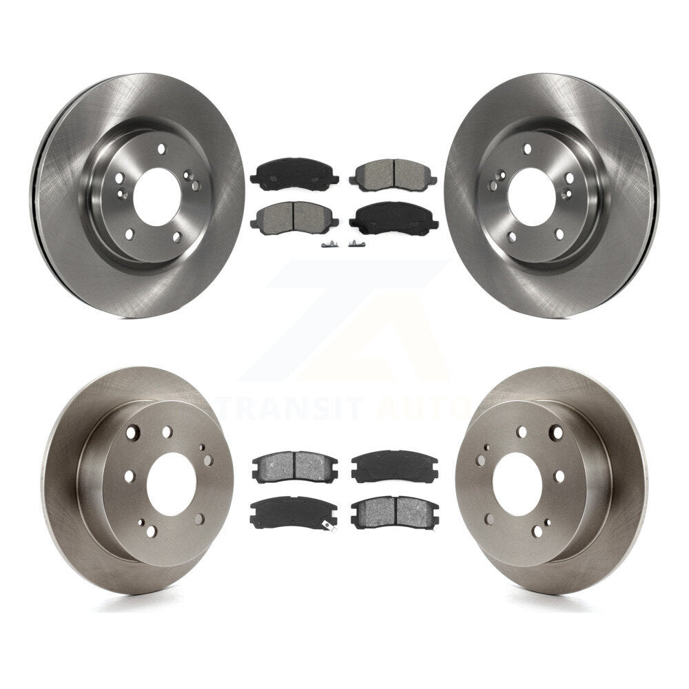 Disc Rotors and Semi-Metallic Brake Pads Kit-K8S-101296 - Kit.bestparts.ca Kit.bestparts.ca
