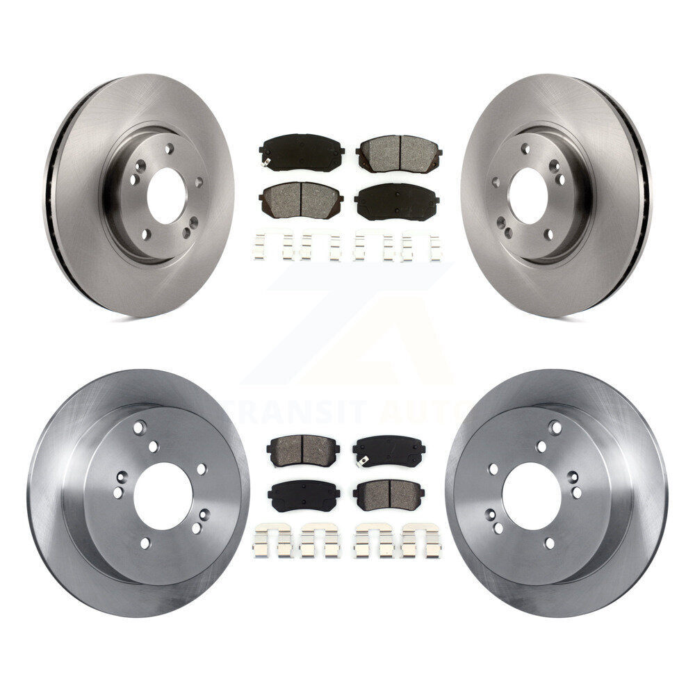 Disc Rotors and Semi-Metallic Brake Pads Kit-K8S-101302 - Kit.bestparts.ca