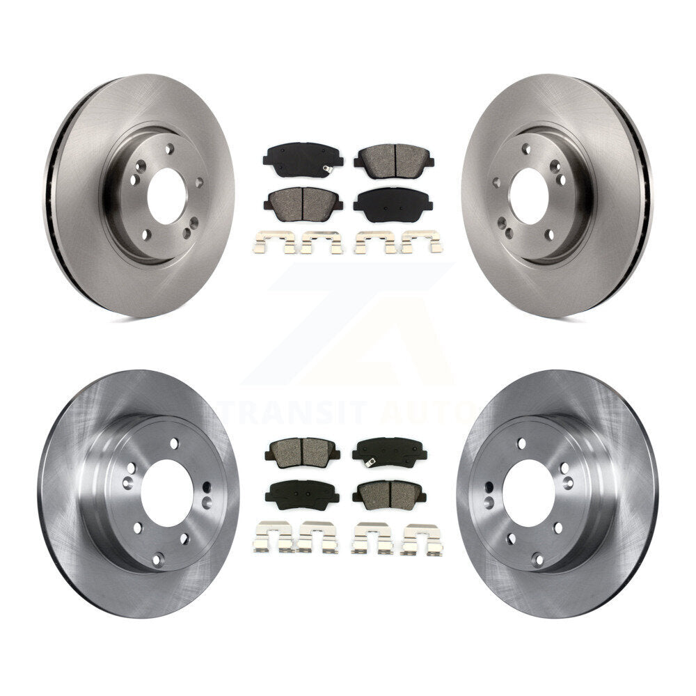 Disc Rotors and Semi-Metallic Brake Pads Kit-K8S-101306 - Kit.bestparts.ca