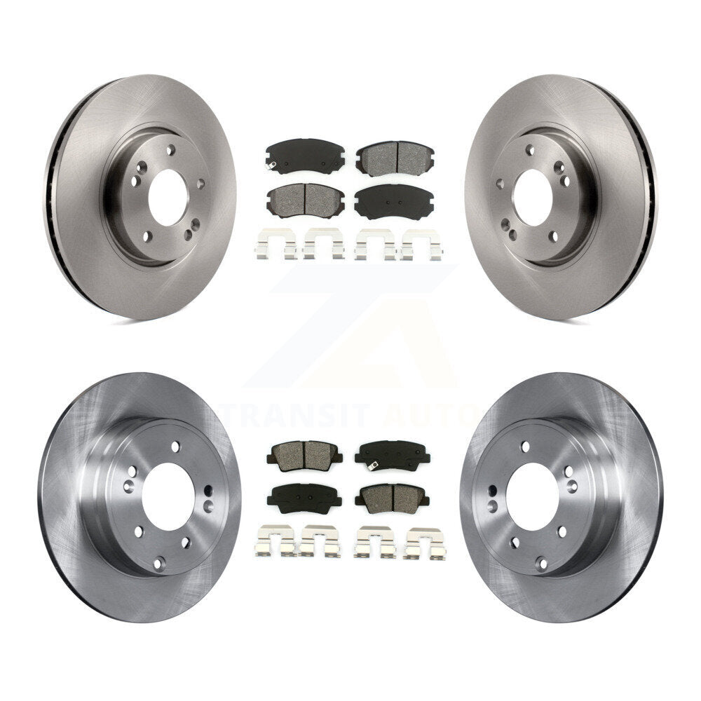 Disc Rotors and Semi-Metallic Brake Pads Kit-K8S-101310 - Kit.bestparts.ca