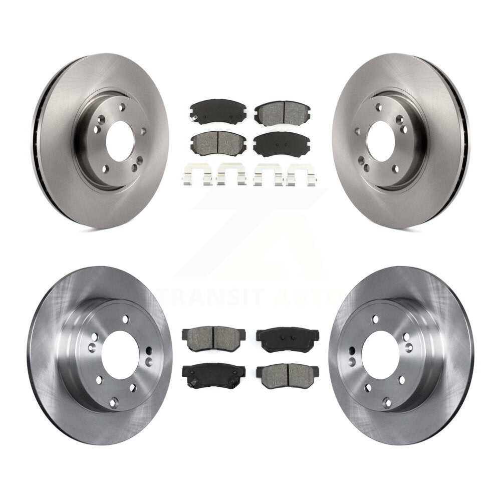 Disc Rotors and Semi-Metallic Brake Pads Kit-K8S-101311 - Kit.bestparts.ca