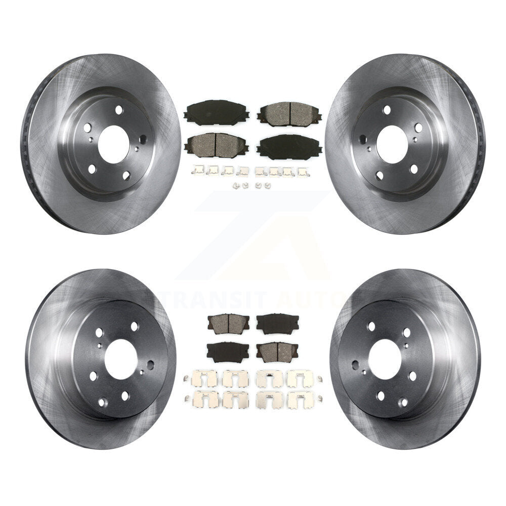 Disc Rotors and Semi-Metallic Brake Pads Kit-K8S-101317 - Kit.bestparts.ca Kit.bestparts.ca