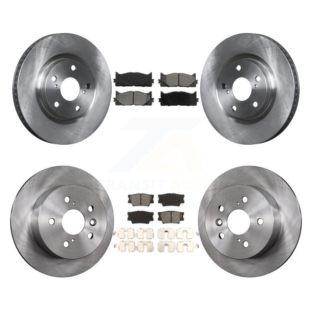 Disc Rotors and Semi-Metallic Brake Pads Kit-K8S-101322 - Kit.bestparts.ca