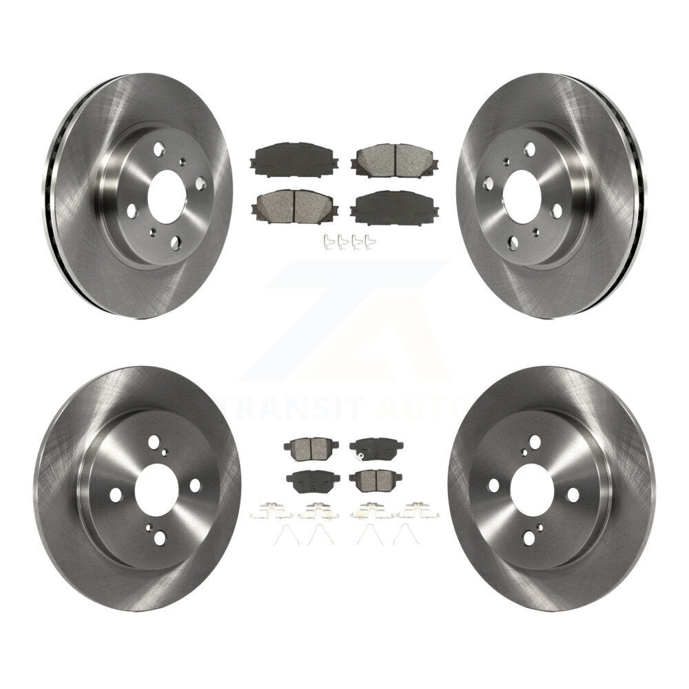 Disc Rotors and Semi-Metallic Brake Pads Kit-K8S-101323 - Kit.bestparts.ca