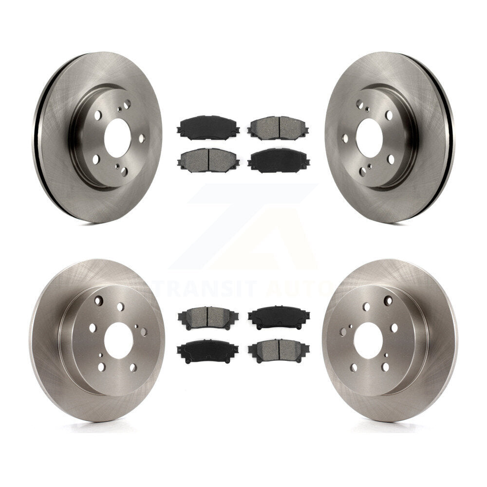 Disc Rotors and Semi-Metallic Brake Pads Kit-K8S-101326 - Kit.bestparts.ca