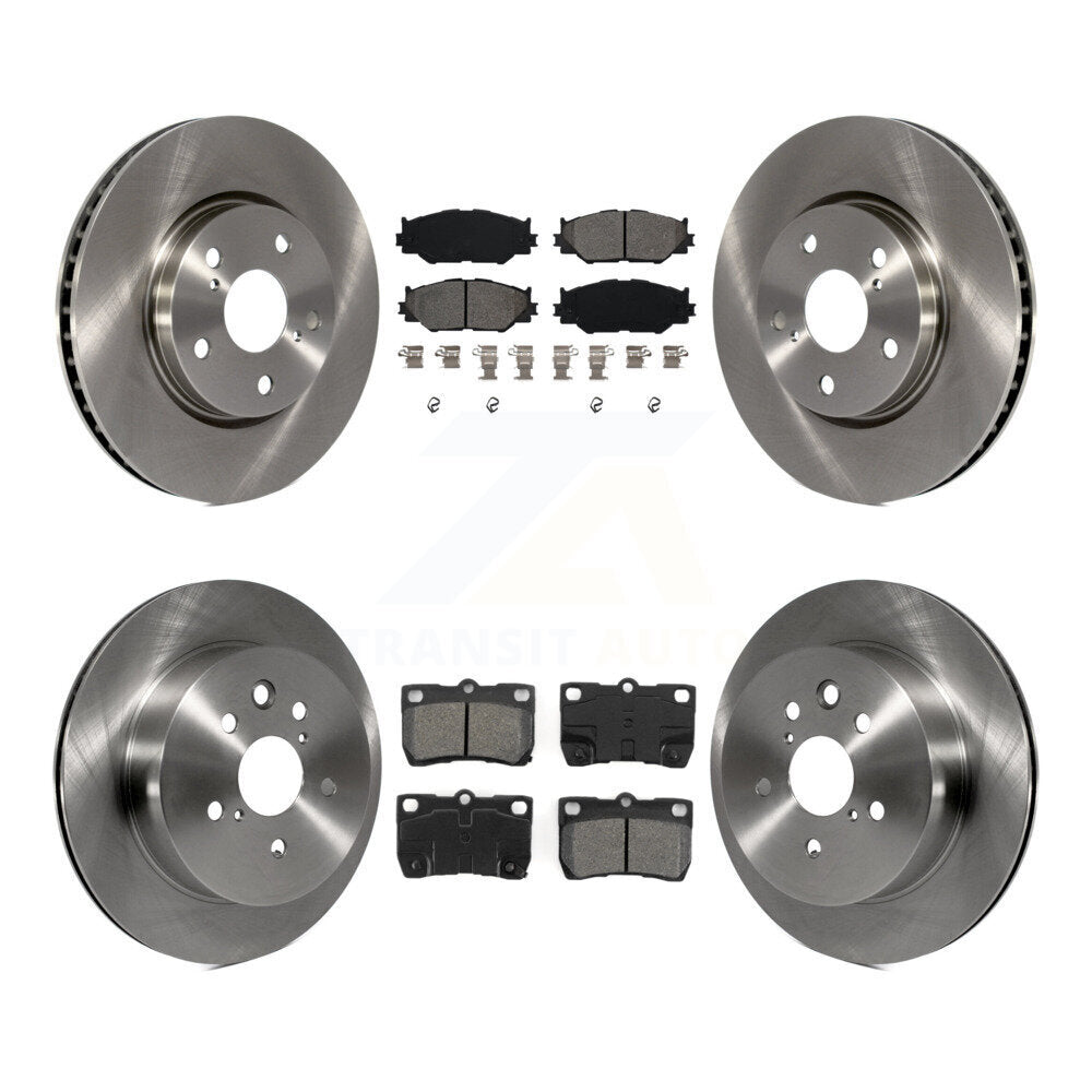 Disc Rotors and Semi-Metallic Brake Pads Kit-K8S-101333 - Kit.bestparts.ca Kit.bestparts.ca