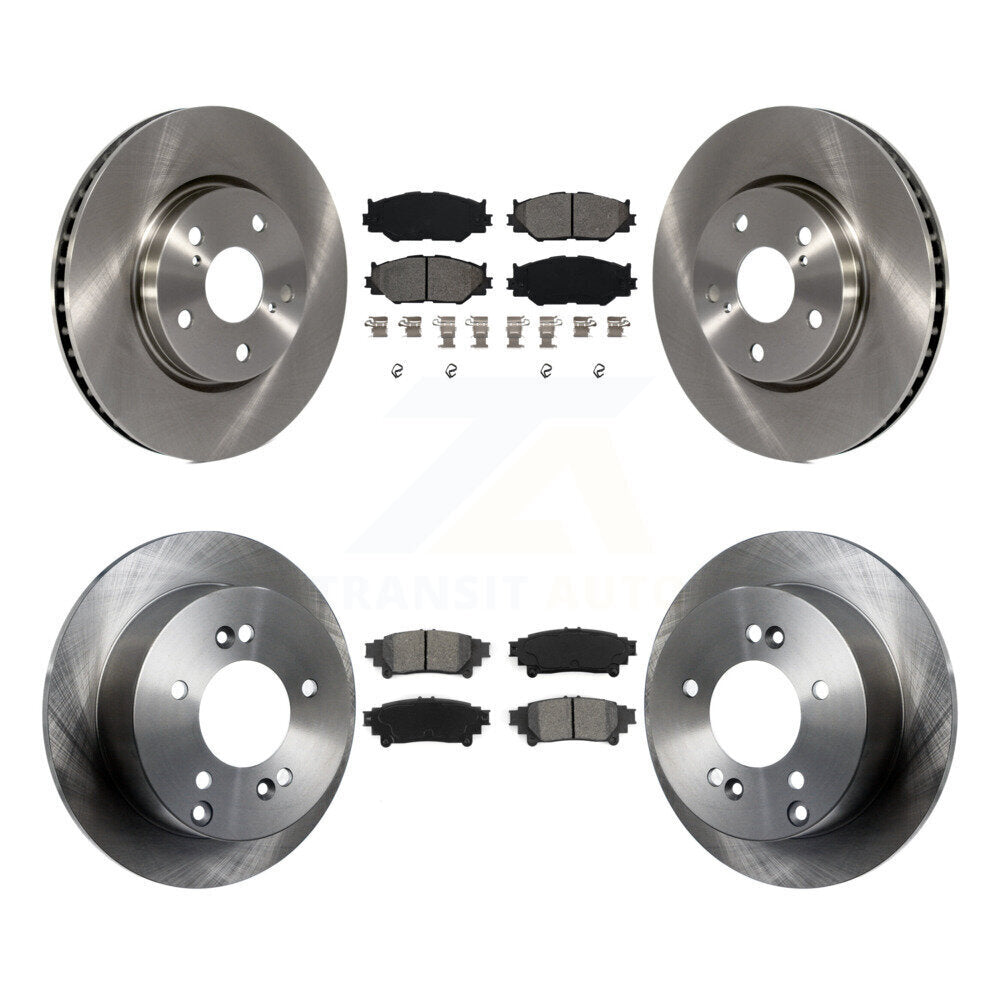 Disc Rotors and Semi-Metallic Brake Pads Kit-K8S-101335 - Kit.bestparts.ca Kit.bestparts.ca