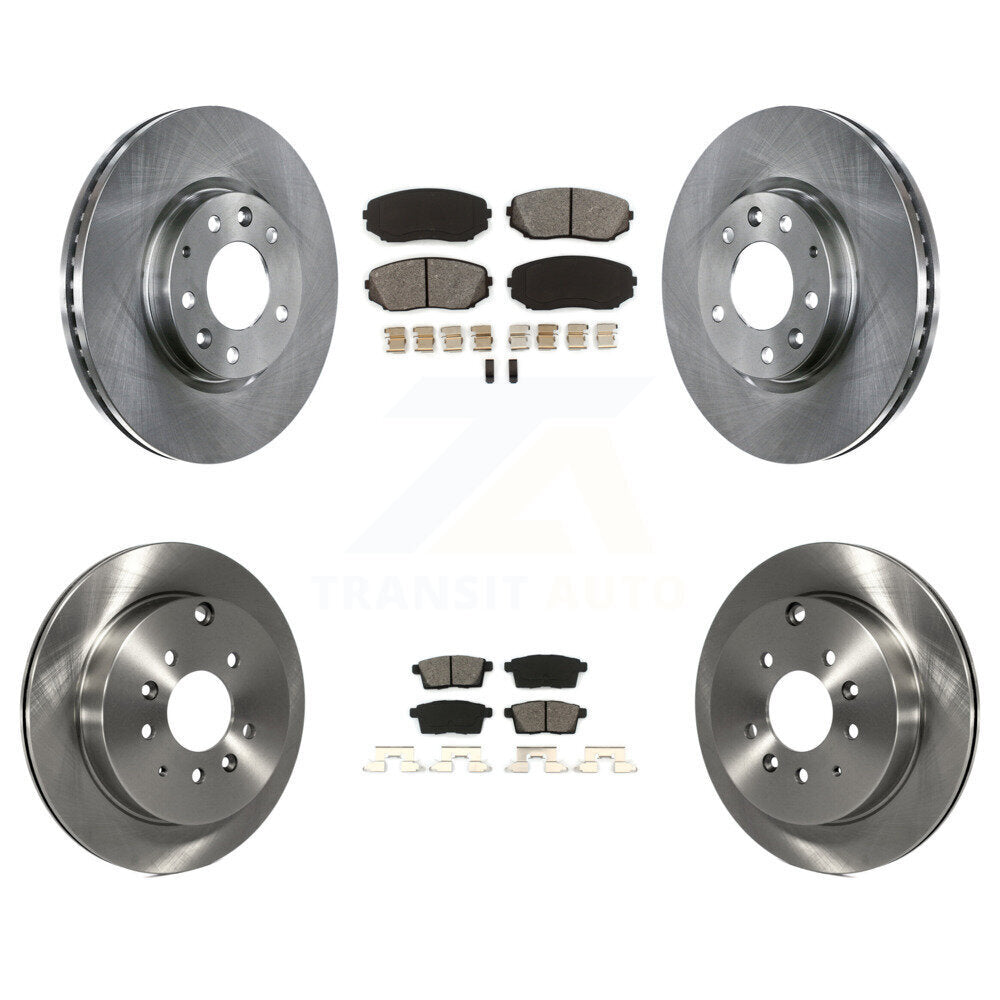 Disc Rotors and Semi-Metallic Brake Pads Kit-K8S-101351 - Kit.bestparts.ca