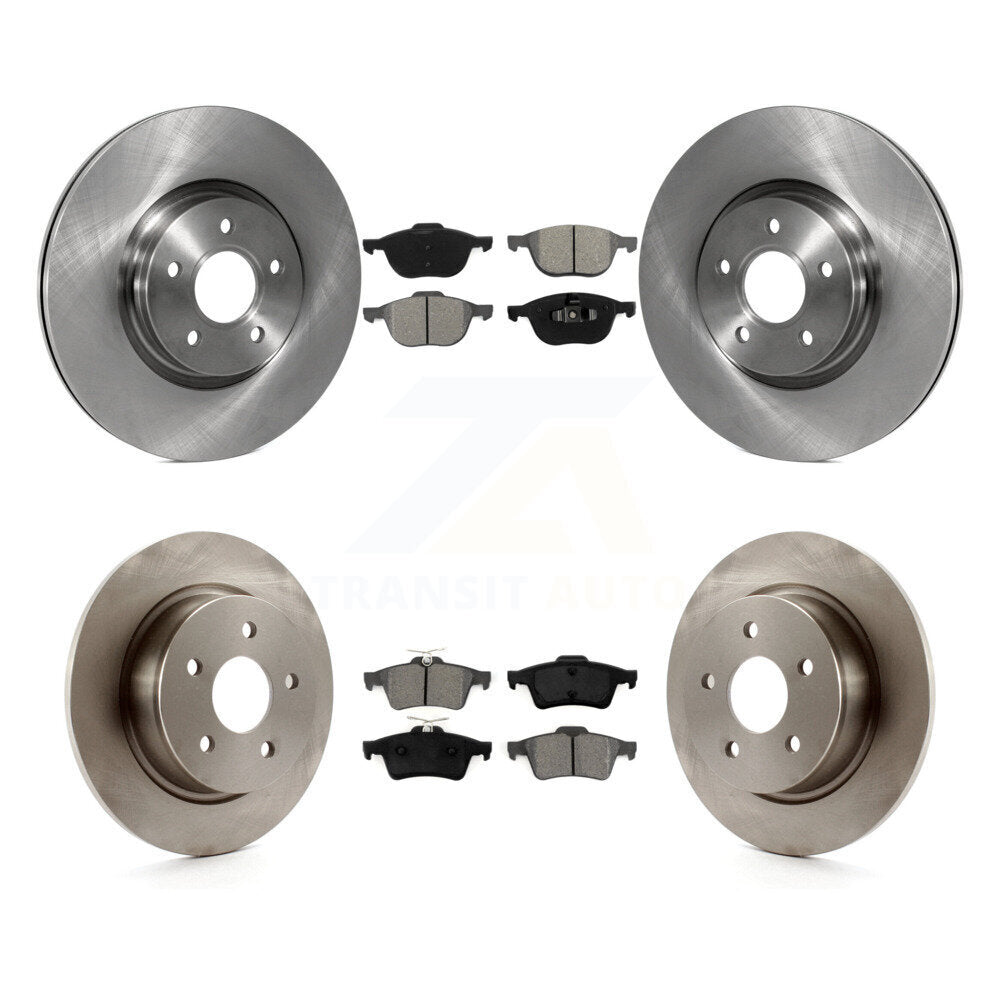 Disc Rotors and Semi-Metallic Brake Pads Kit-K8S-101354 - Kit.bestparts.ca