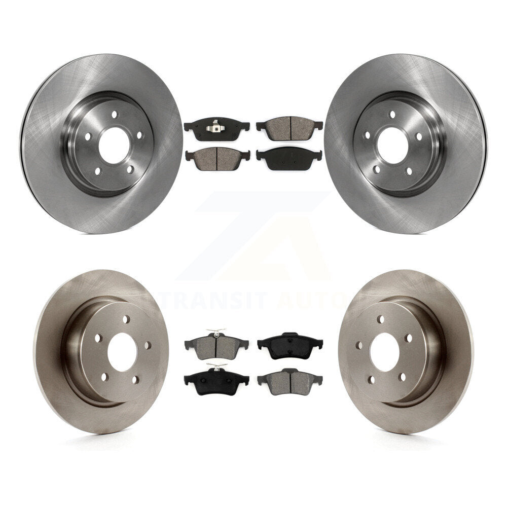 Disc Rotors and Semi-Metallic Brake Pads Kit-K8S-101355 - Kit.bestparts.ca Kit.bestparts.ca