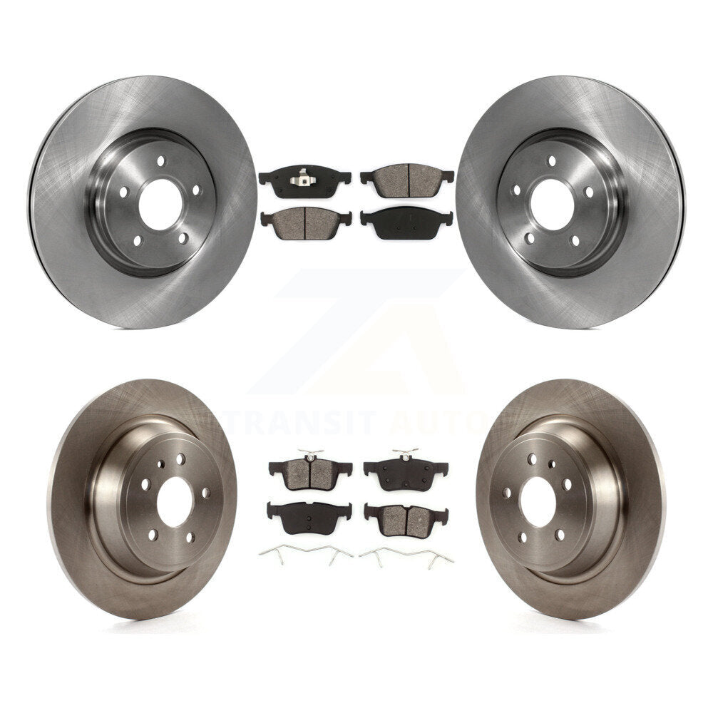 Disc Rotors and Semi-Metallic Brake Pads Kit-K8S-101356 - Kit.bestparts.ca
