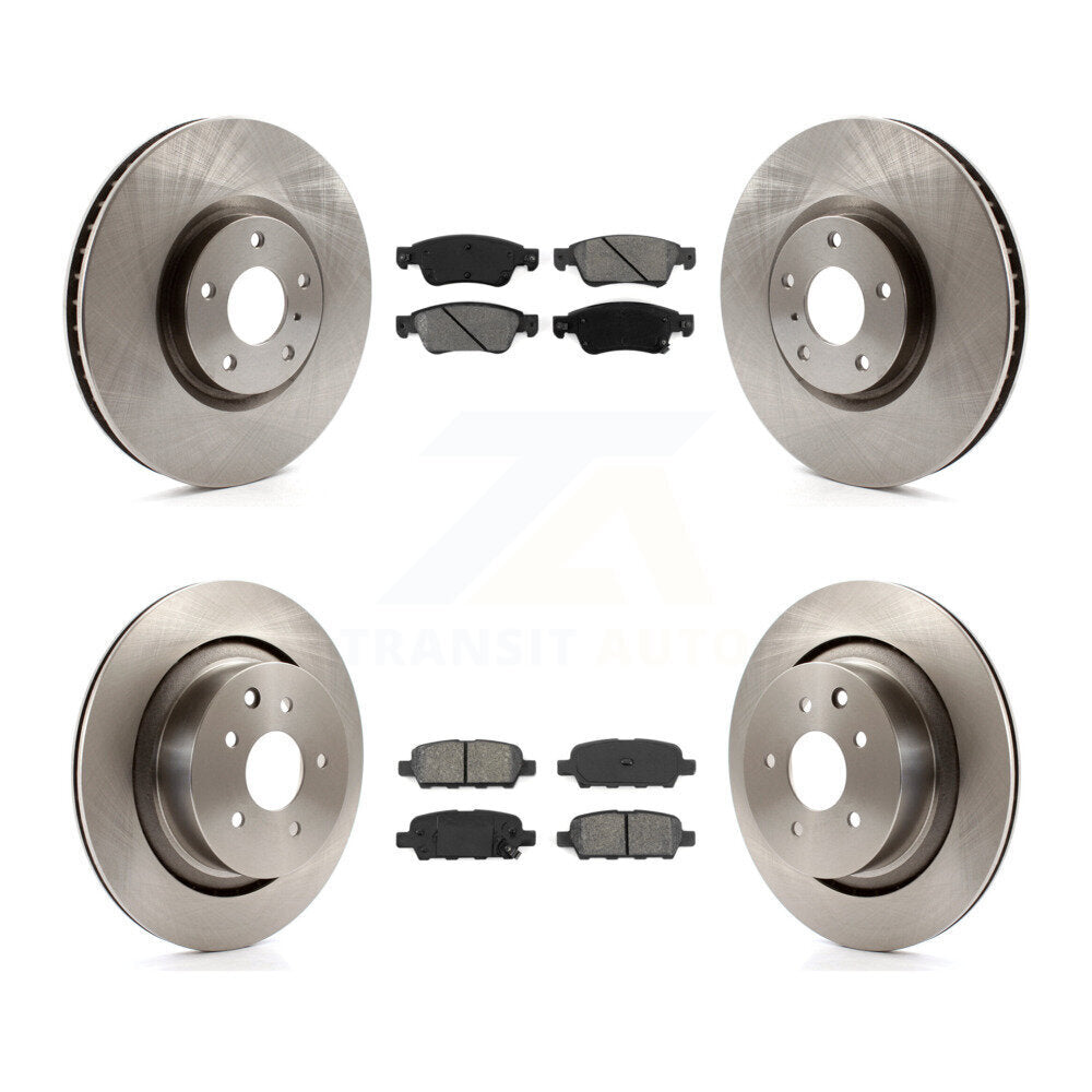 Disc Rotors and Semi-Metallic Brake Pads Kit-K8S-101363 - Kit.bestparts.ca