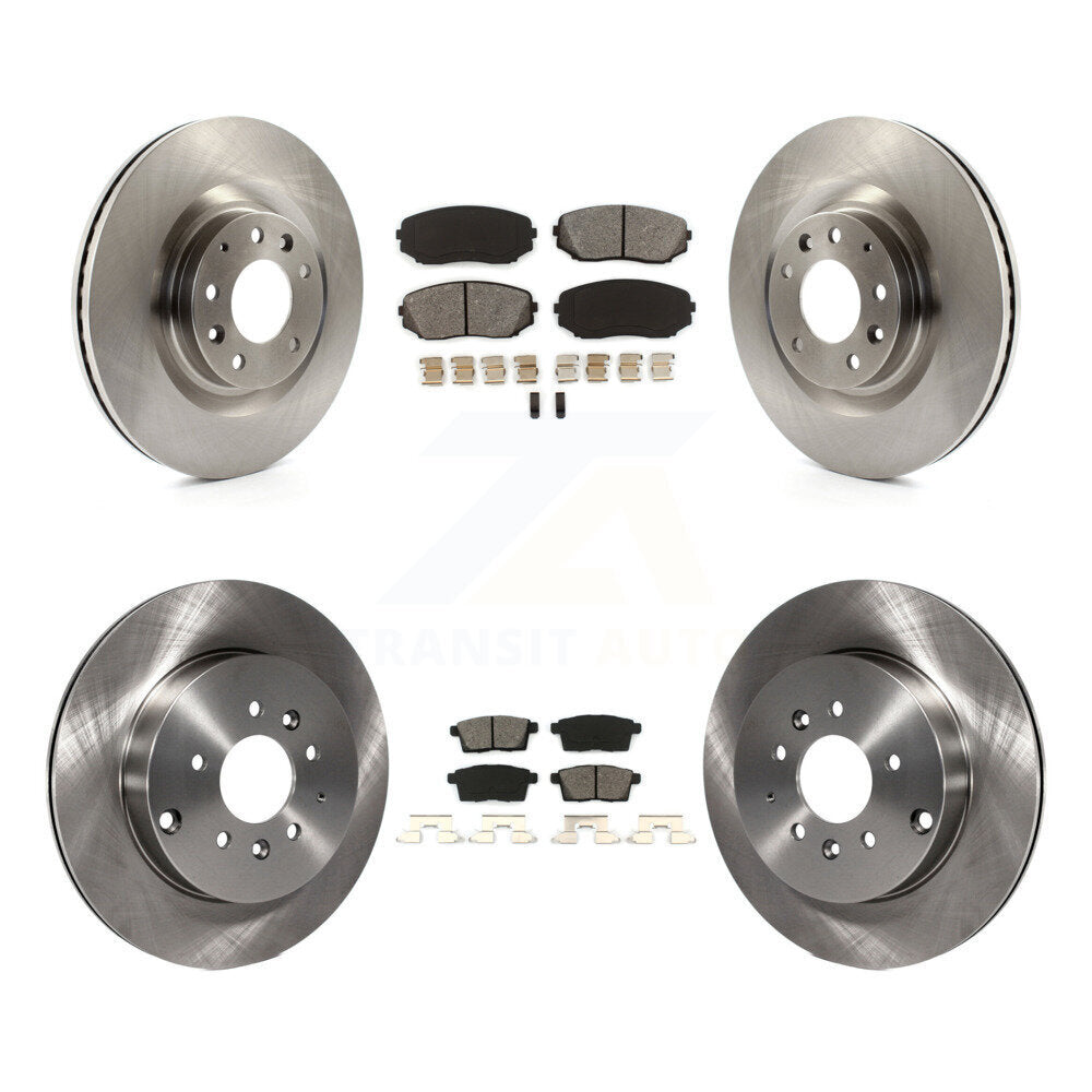 Disc Rotors and Semi-Metallic Brake Pads Kit-K8S-101365 - Kit.bestparts.ca Kit.bestparts.ca
