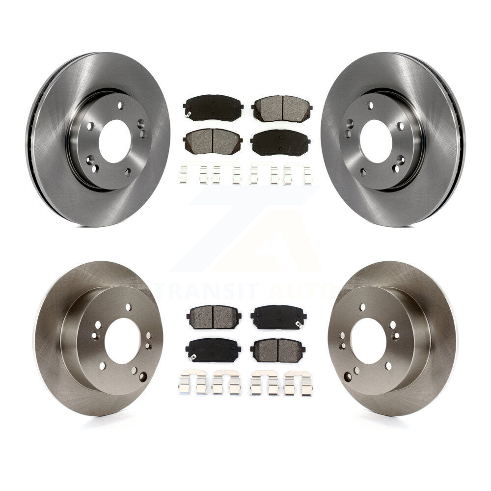 Disc Rotors and Semi-Metallic Brake Pads Kit-K8S-101372 - Kit.bestparts.ca