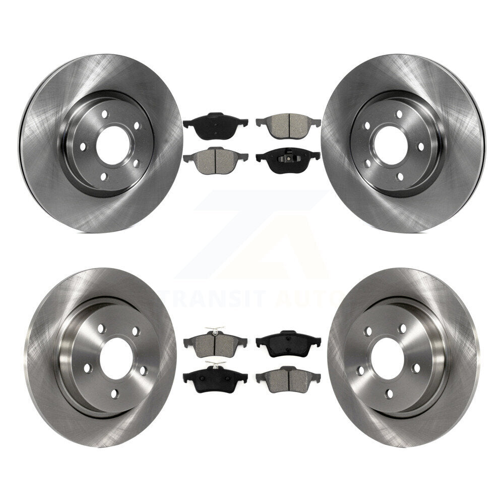 Disc Rotors and Semi-Metallic Brake Pads Kit-K8S-101376 - Kit.bestparts.ca Kit.bestparts.ca