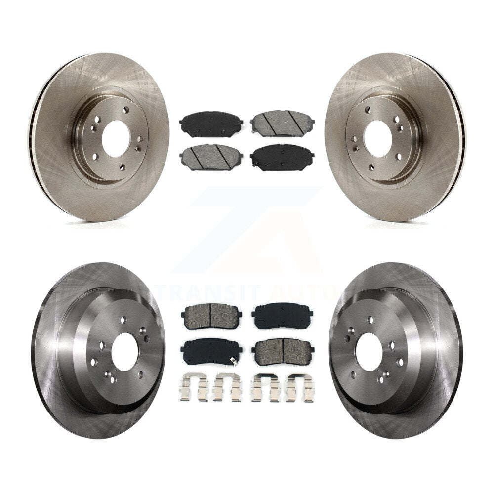 Disc Rotors and Semi-Metallic Brake Pads Kit-K8S-101388 - Kit.bestparts.ca