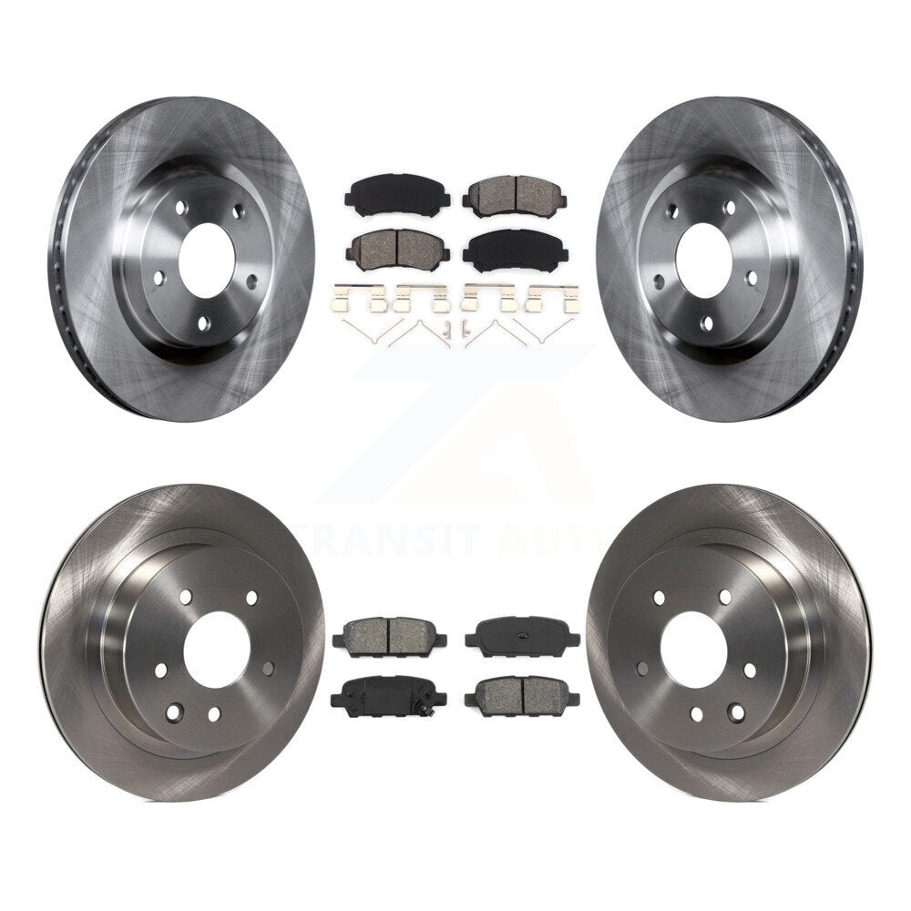 Disc Rotors and Semi-Metallic Brake Pads Kit-K8S-101392 - Kit.bestparts.ca