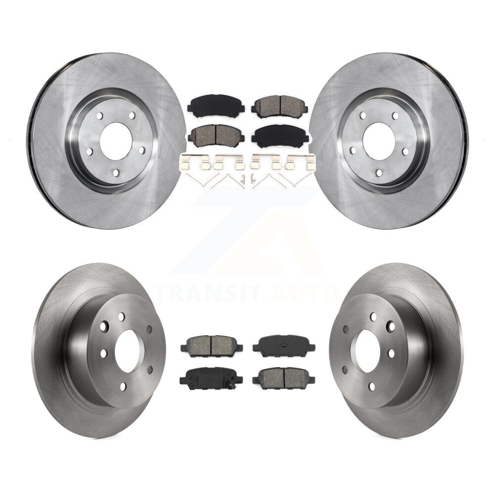 Disc Rotors and Semi-Metallic Brake Pads Kit-K8S-101394 - Kit.bestparts.ca Kit.bestparts.ca