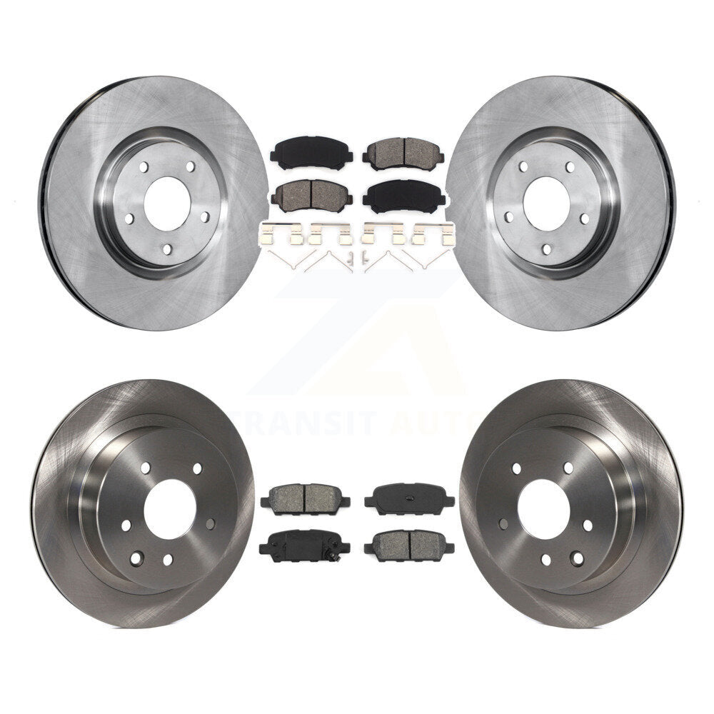 Disc Rotors and Semi-Metallic Brake Pads Kit-K8S-101395 - Kit.bestparts.ca