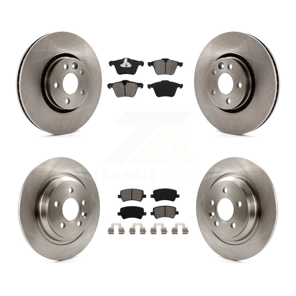 Disc Rotors and Semi-Metallic Brake Pads Kit-K8S-101396 - Kit.bestparts.ca