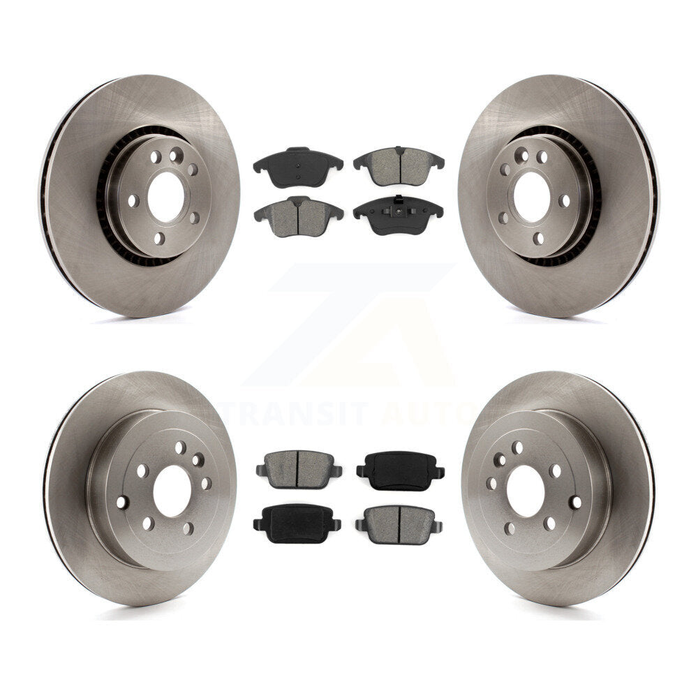 Disc Rotors and Semi-Metallic Brake Pads Kit-K8S-101397 - Kit.bestparts.ca
