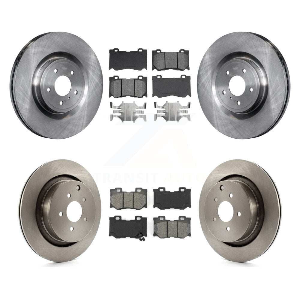 Disc Rotors and Semi-Metallic Brake Pads Kit-K8S-101407 - Kit.bestparts.ca