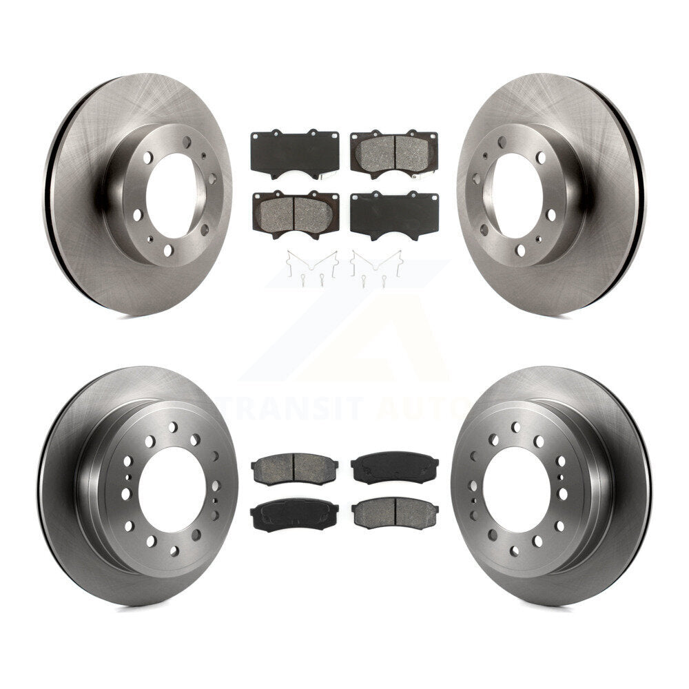 Disc Rotors and Semi-Metallic Brake Pads Kit-K8S-101411 - Kit.bestparts.ca