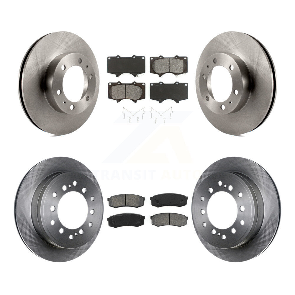 Disc Rotors and Semi-Metallic Brake Pads Kit-K8S-101412 - Kit.bestparts.ca