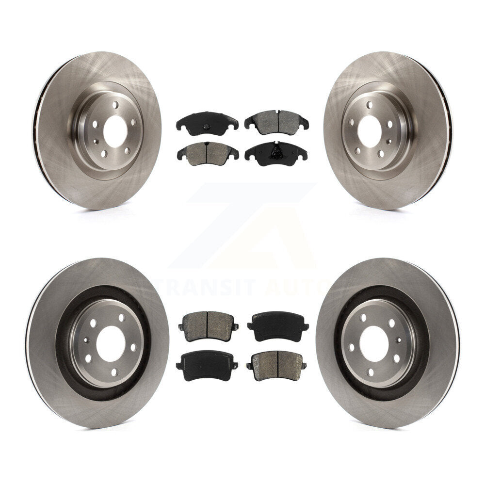 Disc Rotors and Semi-Metallic Brake Pads Kit-K8S-101415 - Kit.bestparts.ca