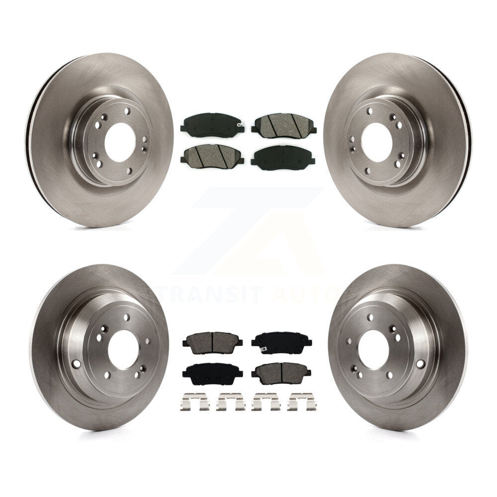 Disc Rotors and Semi-Metallic Brake Pads Kit-K8S-101421 - Kit.bestparts.ca