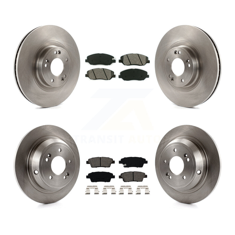 Disc Rotors and Semi-Metallic Brake Pads Kit-K8S-101422 - Kit.bestparts.ca
