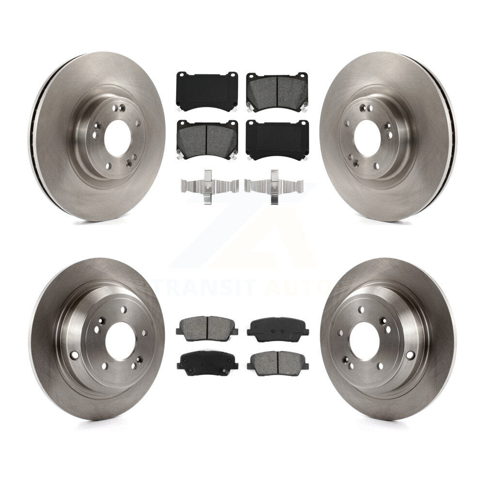Disc Rotors and Semi-Metallic Brake Pads Kit-K8S-101423 - Kit.bestparts.ca