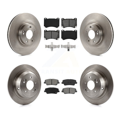 Disc Rotors and Semi-Metallic Brake Pads Kit-K8S-101423 - Kit.bestparts.ca