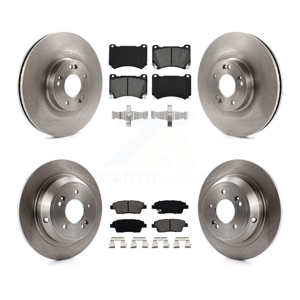Disc Rotors and Semi-Metallic Brake Pads Kit-K8S-101424 - Kit.bestparts.ca Kit.bestparts.ca